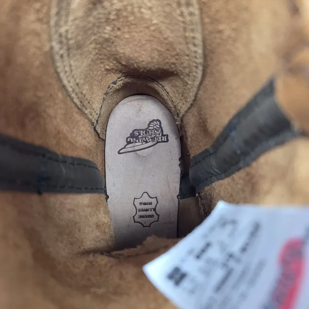 Red Wing Pecos 866 Pull On Leather Work Boot US 5 | EU 37 Made in USA Brown NEW - Picture 14 of 16